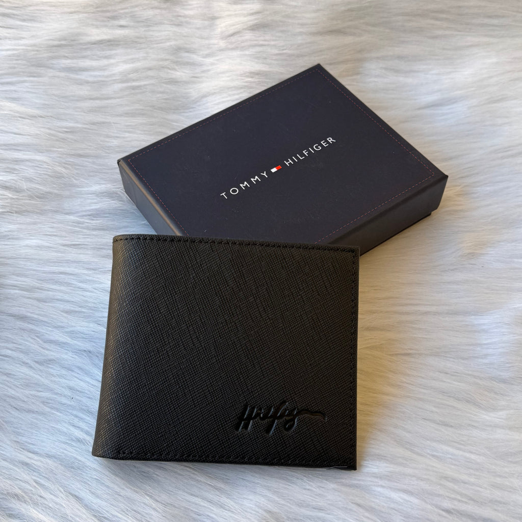 Tommy Hilfiger Signature Wallet |Black|