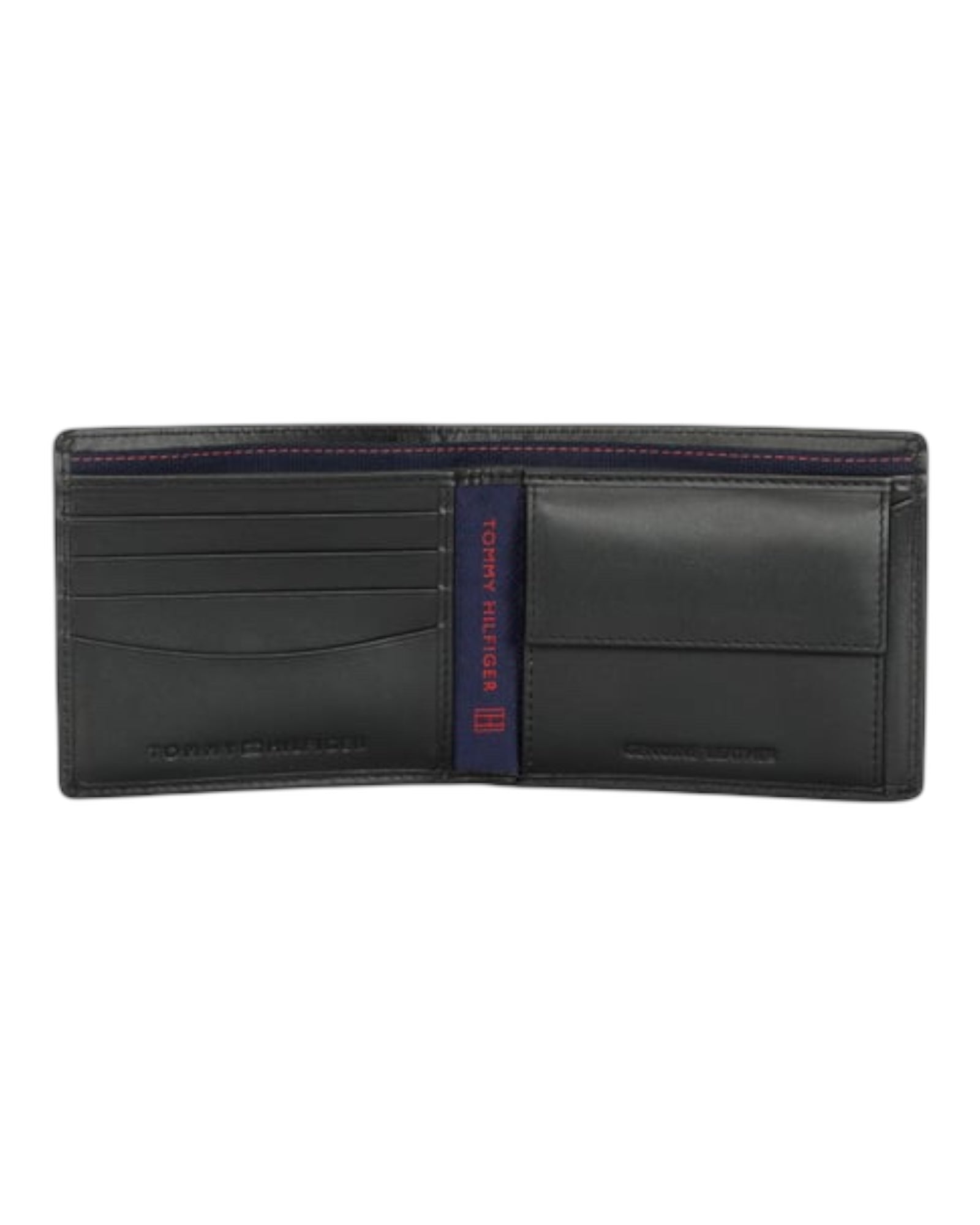 Tommy Hilfiger Men Checked Wallet |Black|
