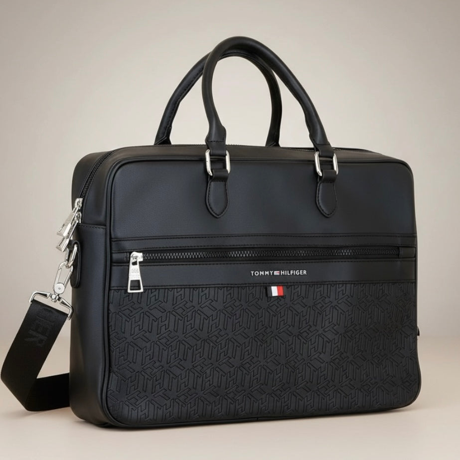 Tommy Hilfiger Laptop Bag |Black|