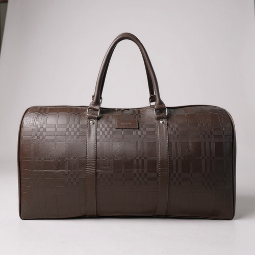 Burberry Pattern Duffle Bag