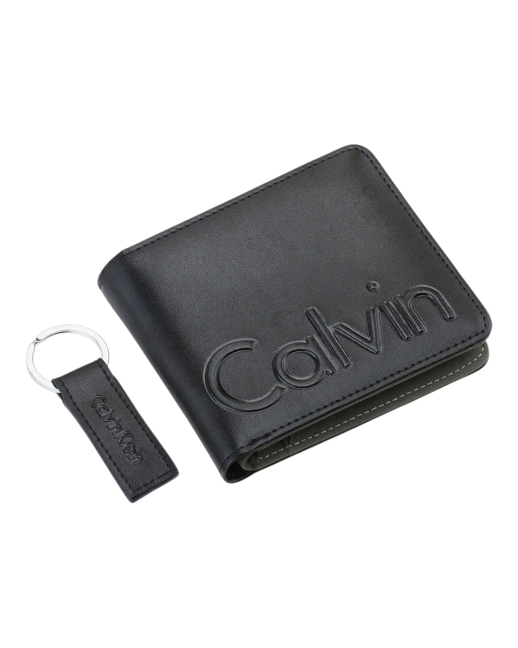 Calvin Klein Set Wallet & Medal |Black|