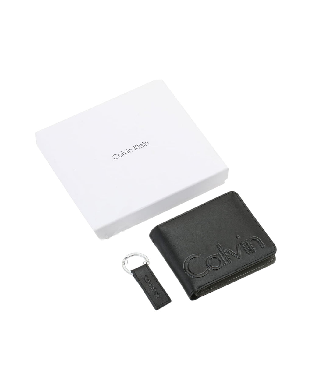 Calvin Klein Set Wallet & Medal |Black|