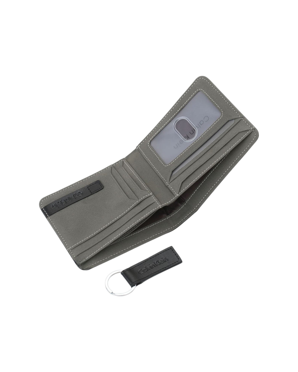 Calvin Klein Set Wallet & Medal |Black|