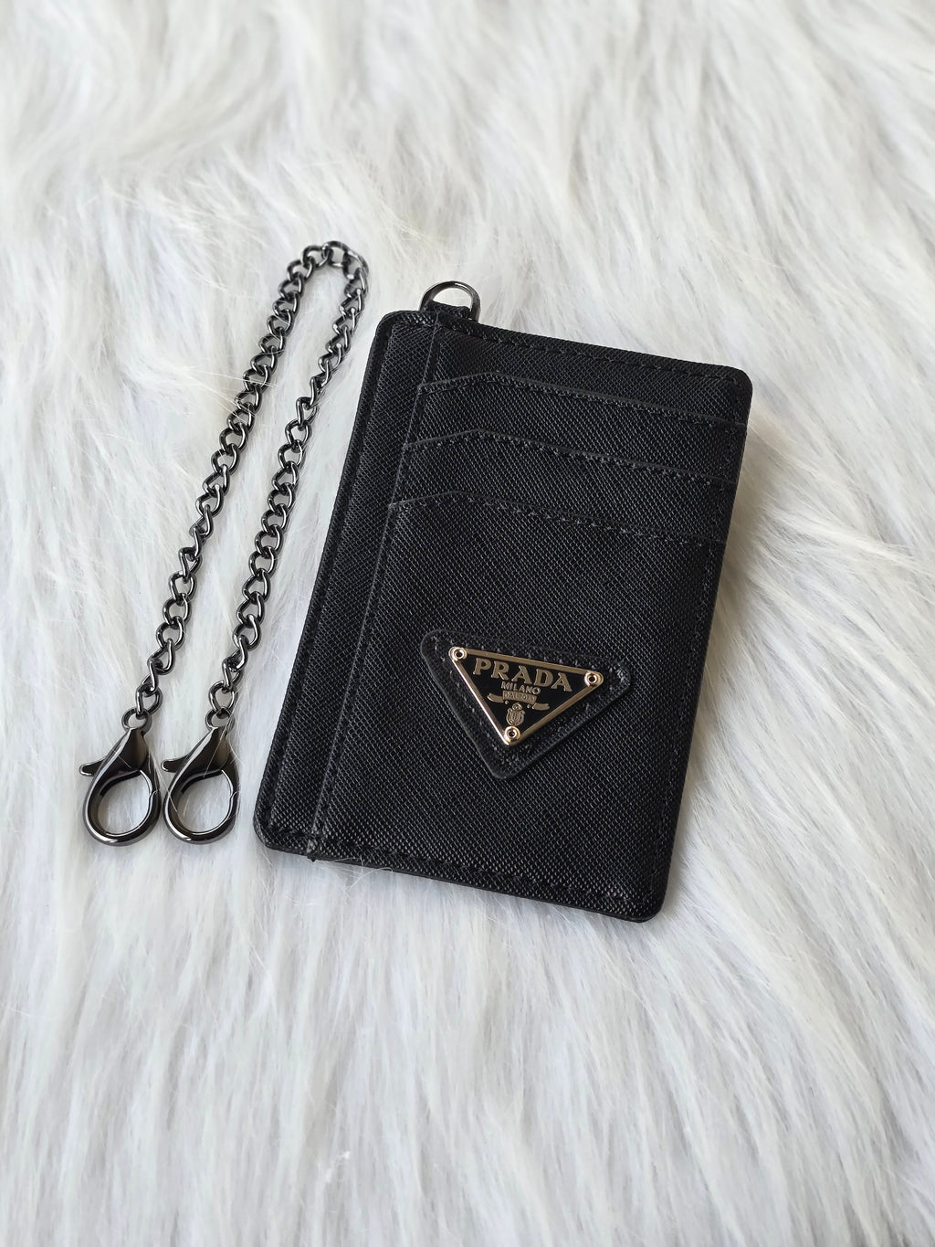 Prada Long Card-Holder |Black|