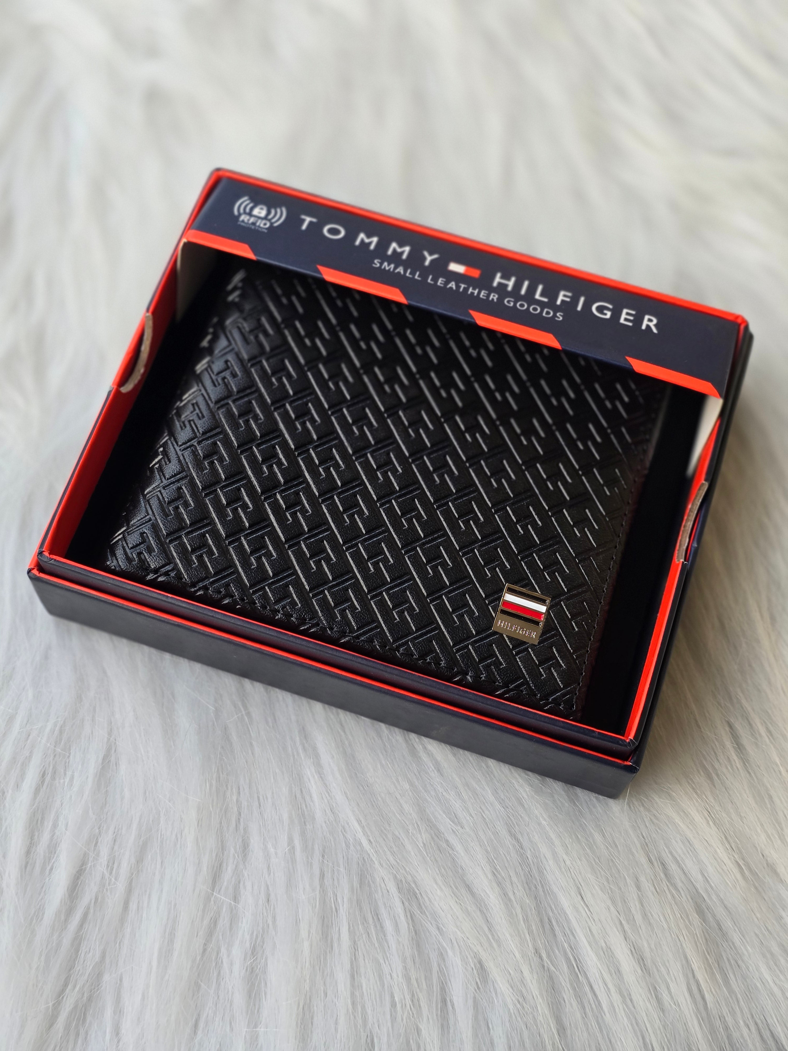 Tommy Hilfiger TH Wallet |Black|